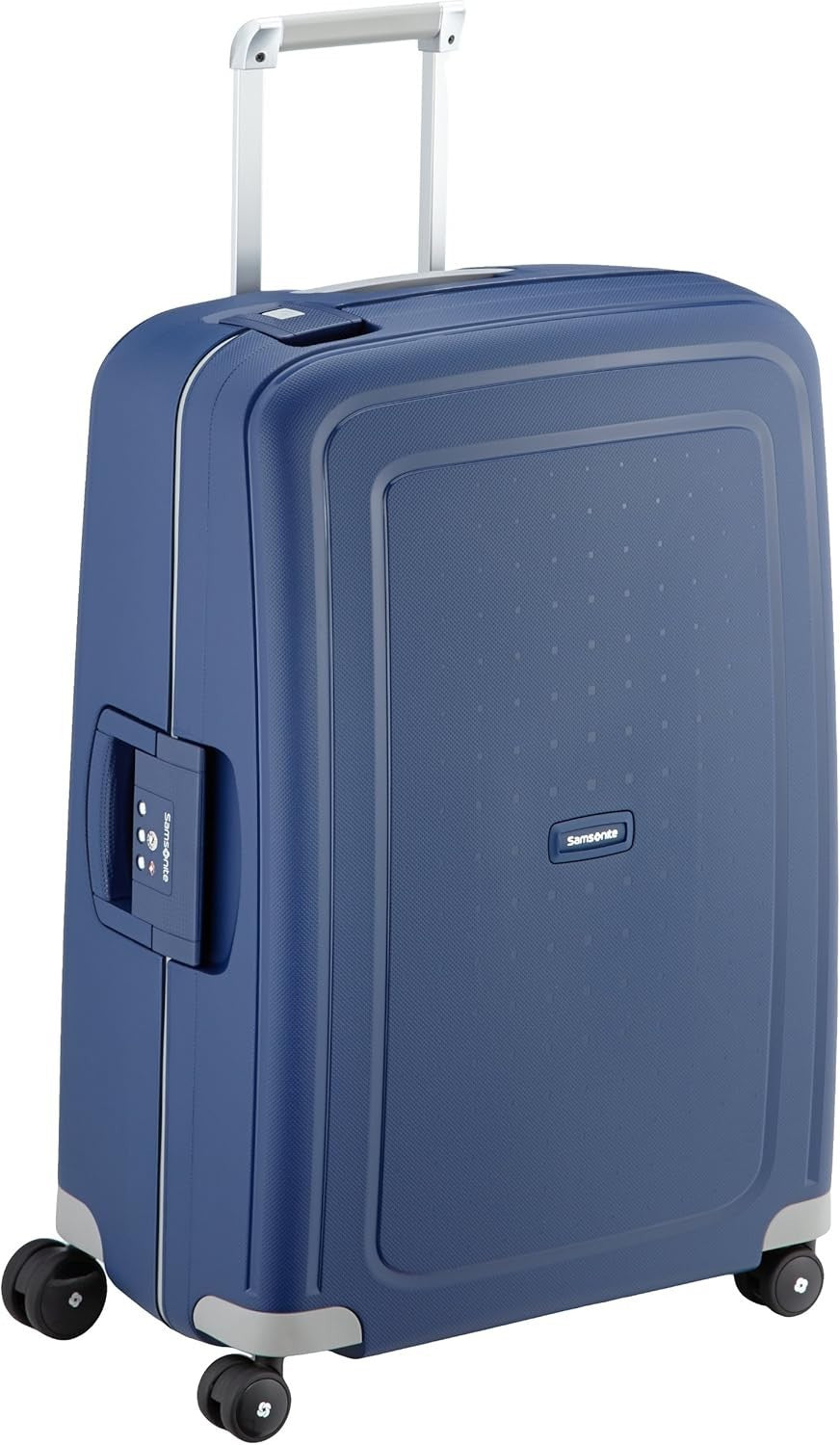 Medium Check In Suitcase 69cm Hard Shell TSA Lock 4 Spinner Wheels 79L