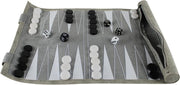 13 Inch Roll Up Backgammon Travel Portable Folding Strategy Board Game