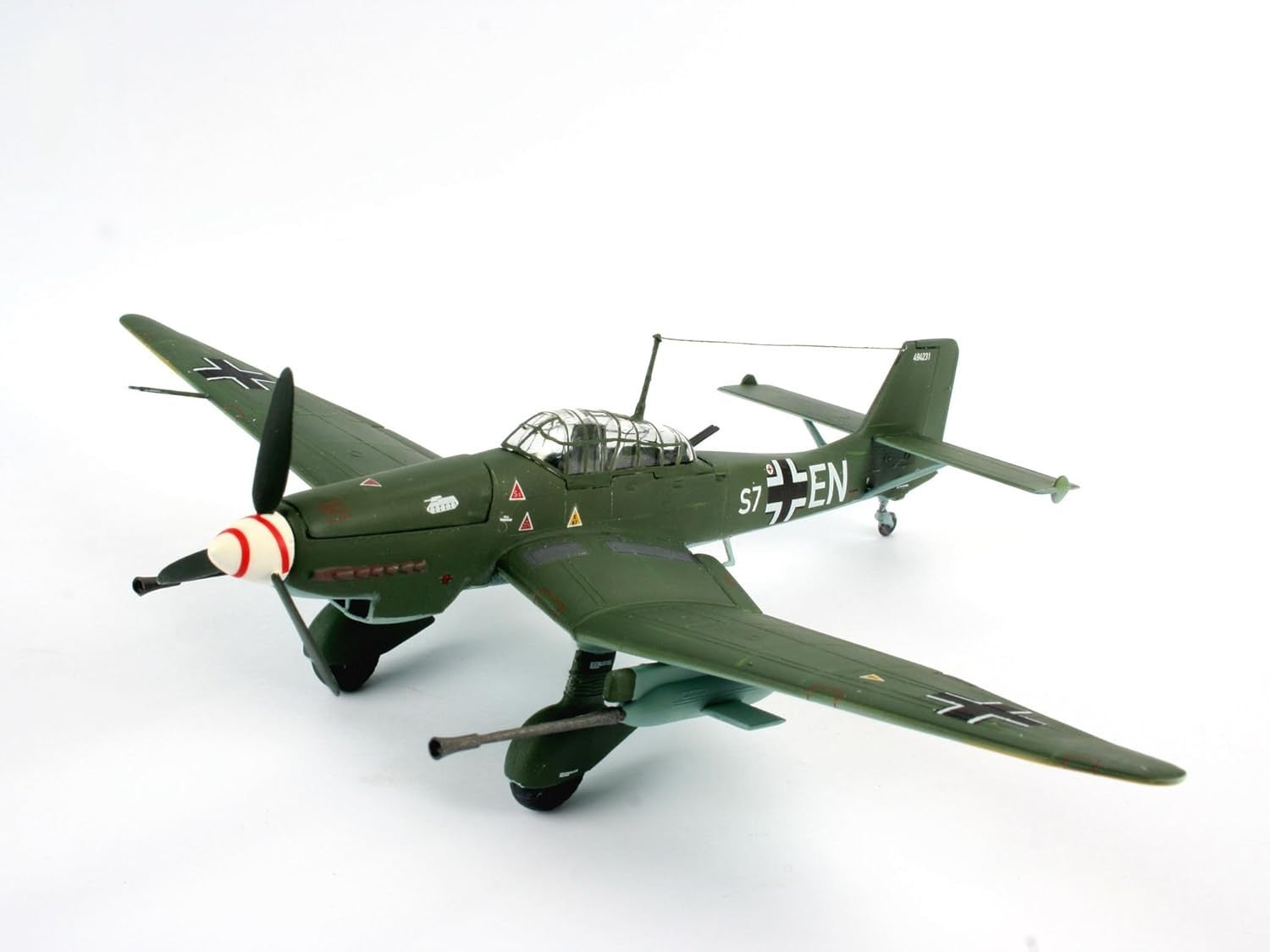 1:72 Junkers Ju 87 G/D Tank Buster Plastic Model Kit Unpainted Unbuilt