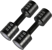 5kg Quick Adjust Dumbbells Pair Non Slip Hand Weights Home Workout