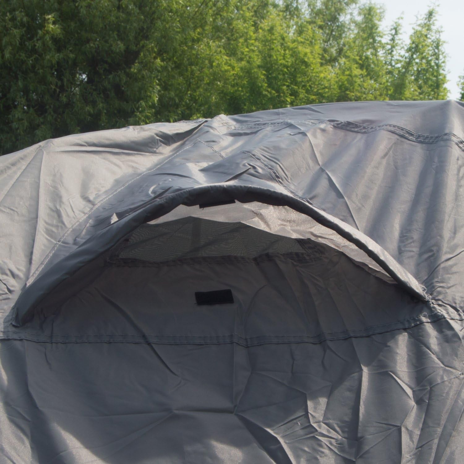 Grey 4-Person Andes Dome Camping Tent – Double Skin, Waterproof & Lightweight