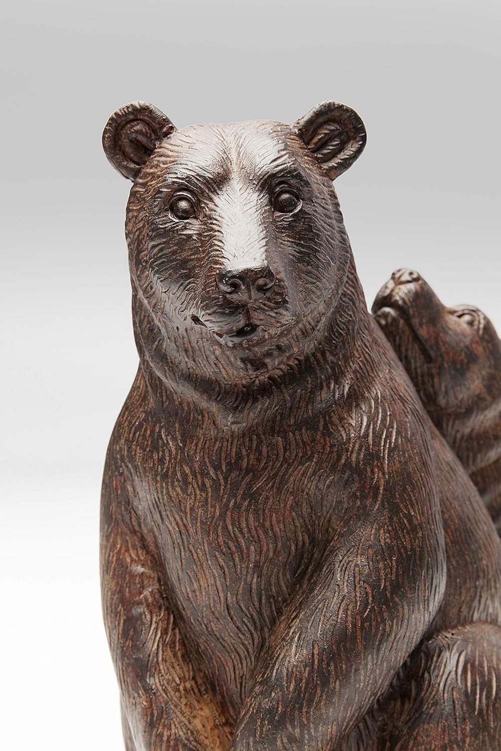 Bear Family Ornament • Rustic Animal Sculpture • Handmade Decor for Home & Gifts