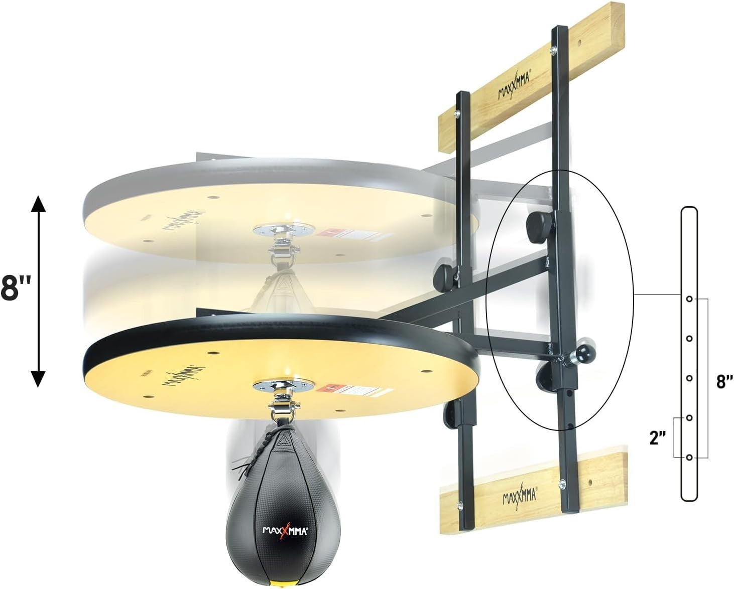 Speed Bag Platform Kit Heavy Duty Boxing Reflex Training Set