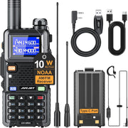 Long Range Dual Band Walkie Talkie 999CH Type-C 2500mAh Radio