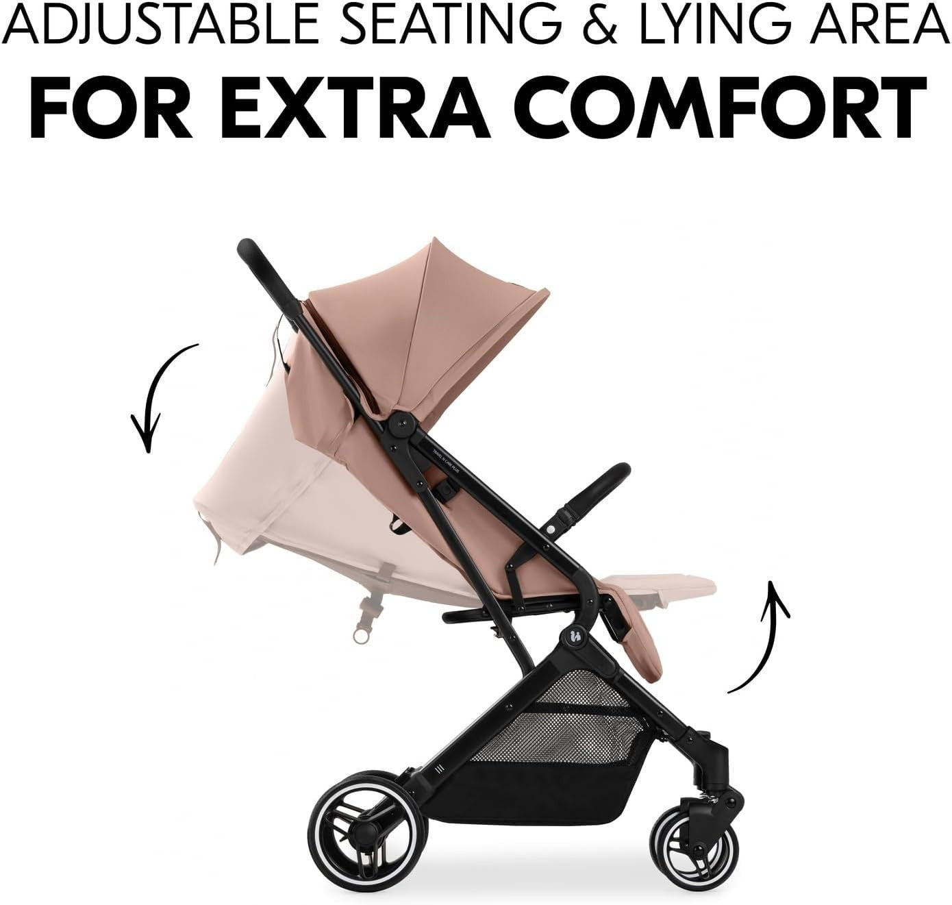 Lightweight Travel Pushchair Foldable Buggy Recline Birth-22kg UPF50+