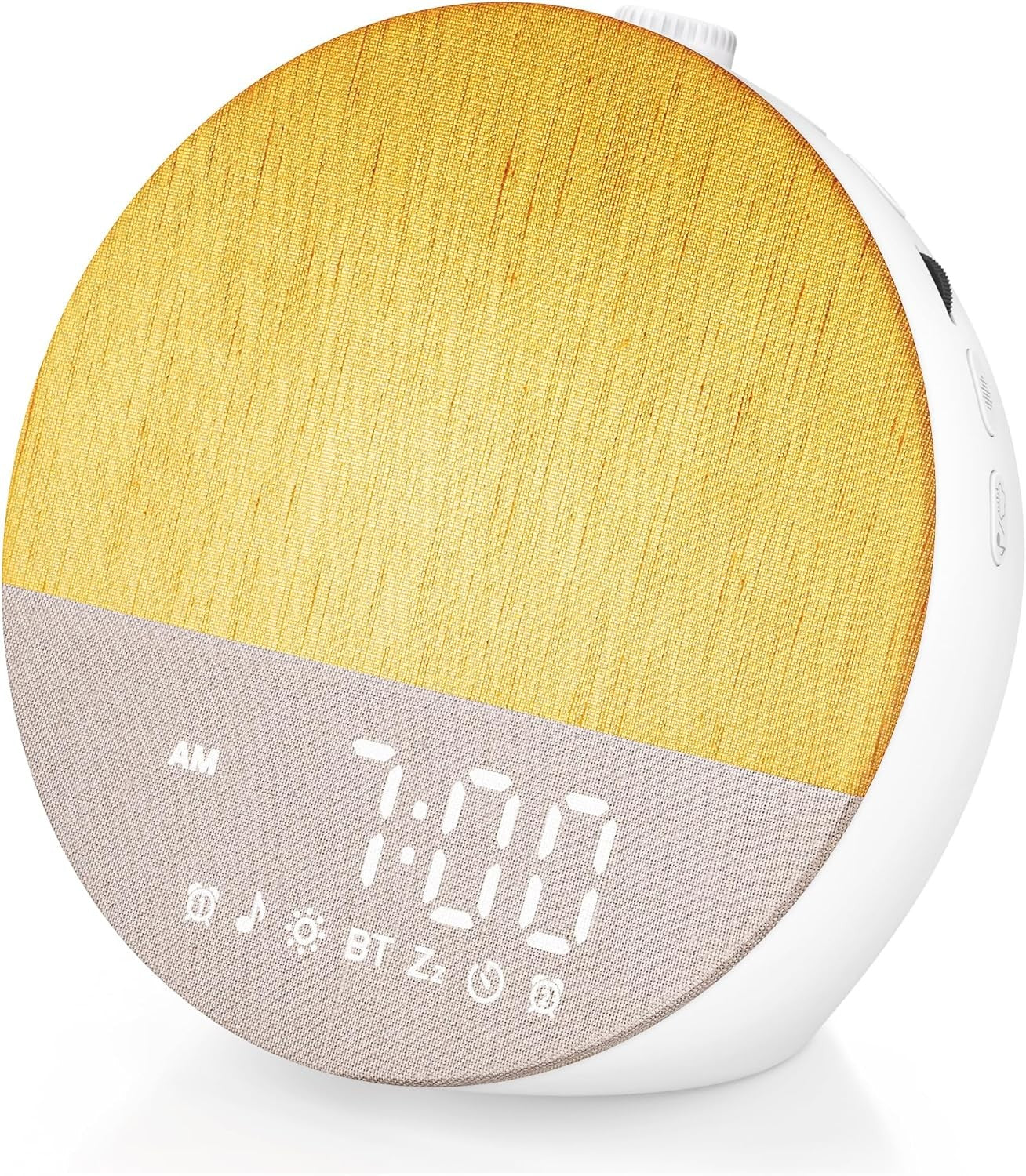 Sunrise Alarm Clock Wake Up Light White Noise Bluetooth Dual Alarm