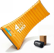 Extra Thick Inflatable Camping Sleeping Pad – Built-In Pump, Portable