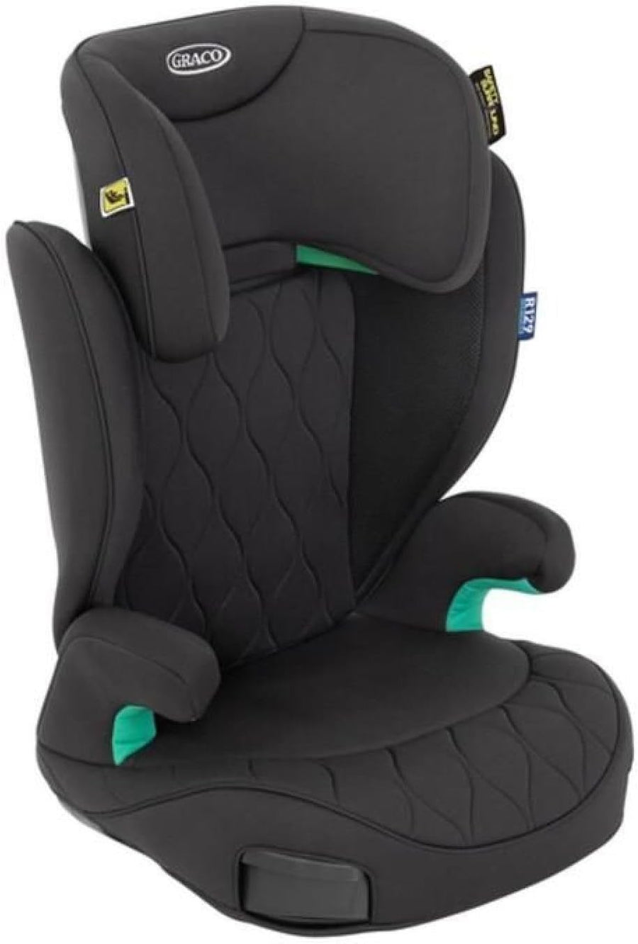 ISOFIX Highback Booster Car Seat R129 i-Size 100–150cm Side Impact