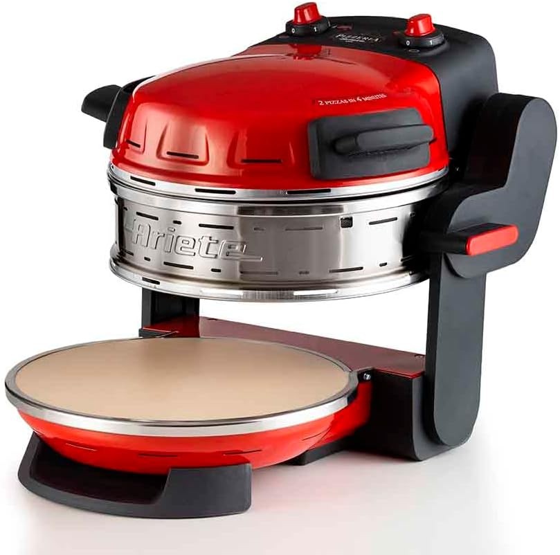 Double Layer Electric Pizza Oven | 400°C Fast Heat 32cm Dual Bake Plates