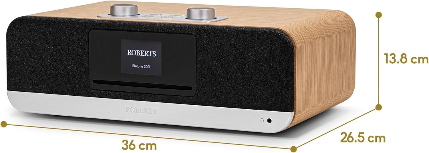 Digital Sound System DAB+ FM CD Player Bluetooth USB Stereo Cherry