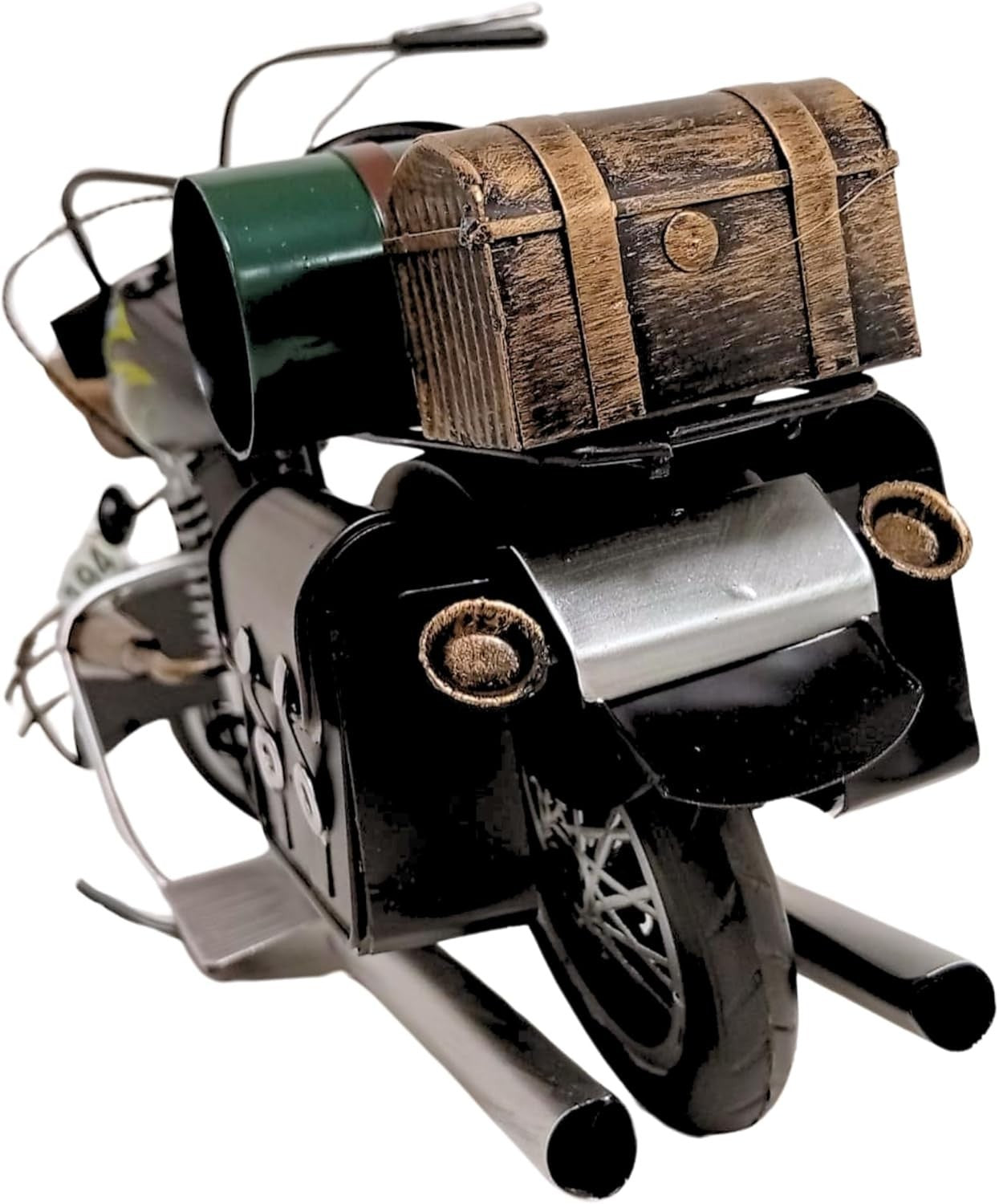 Vintage Motorcycle Model with Authentic Details & Classic Display Gift