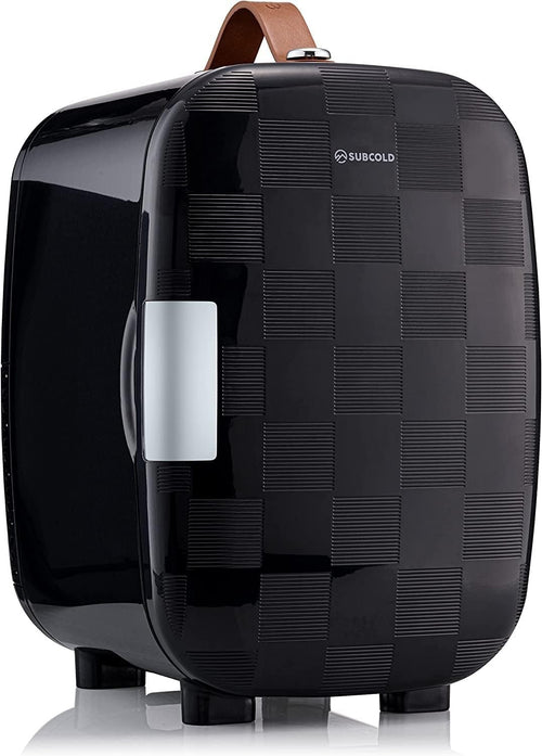 6L Mini Fridge Cooler USB & AC Portable for Bedroom Car Office Black