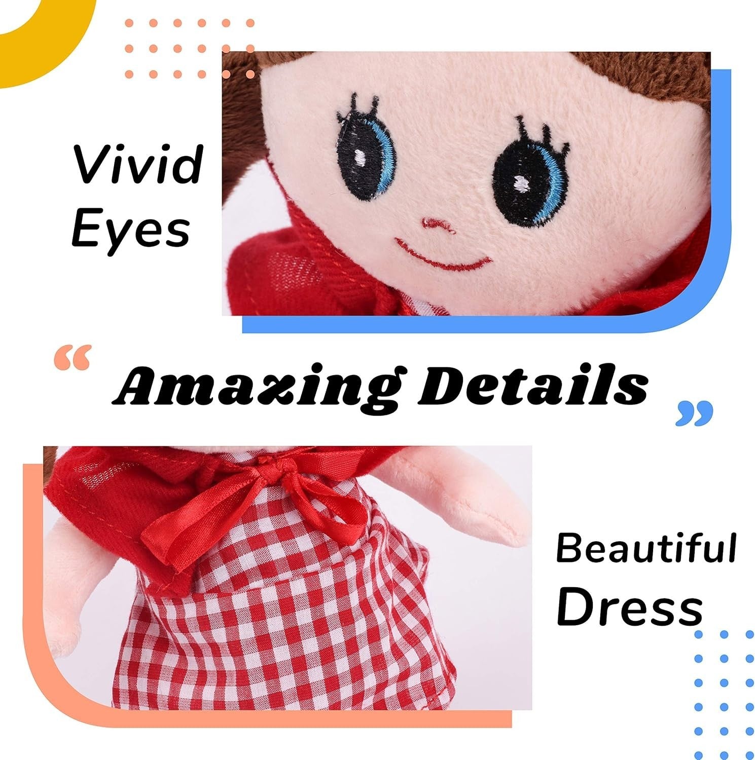 8in Talking Singing Walking Doll Repeats Voice Interactive Plush Toy Kids