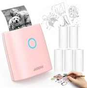 JADENS Inkless Bluetooth Pocket Thermal Printer Portable Wireless