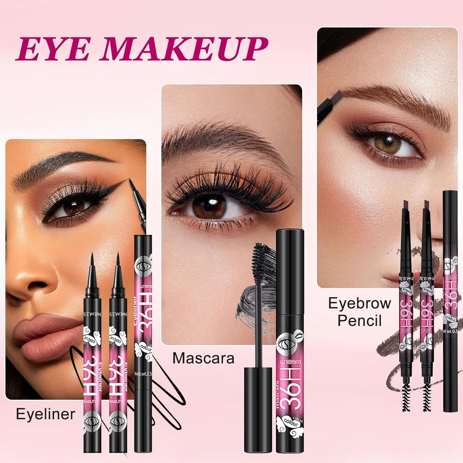 All In One Makeup Kit Starter Set 18 Colour Palette Gift Bag
