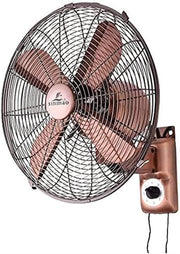 16" Wall Mounted Fan Remote Control Copper Motor 3-Speed Quiet Cooling Timer