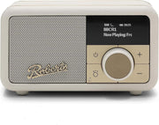 Portable FM DAB/DAB+ Digital Radio Bluetooth Speaker Pastel Cream