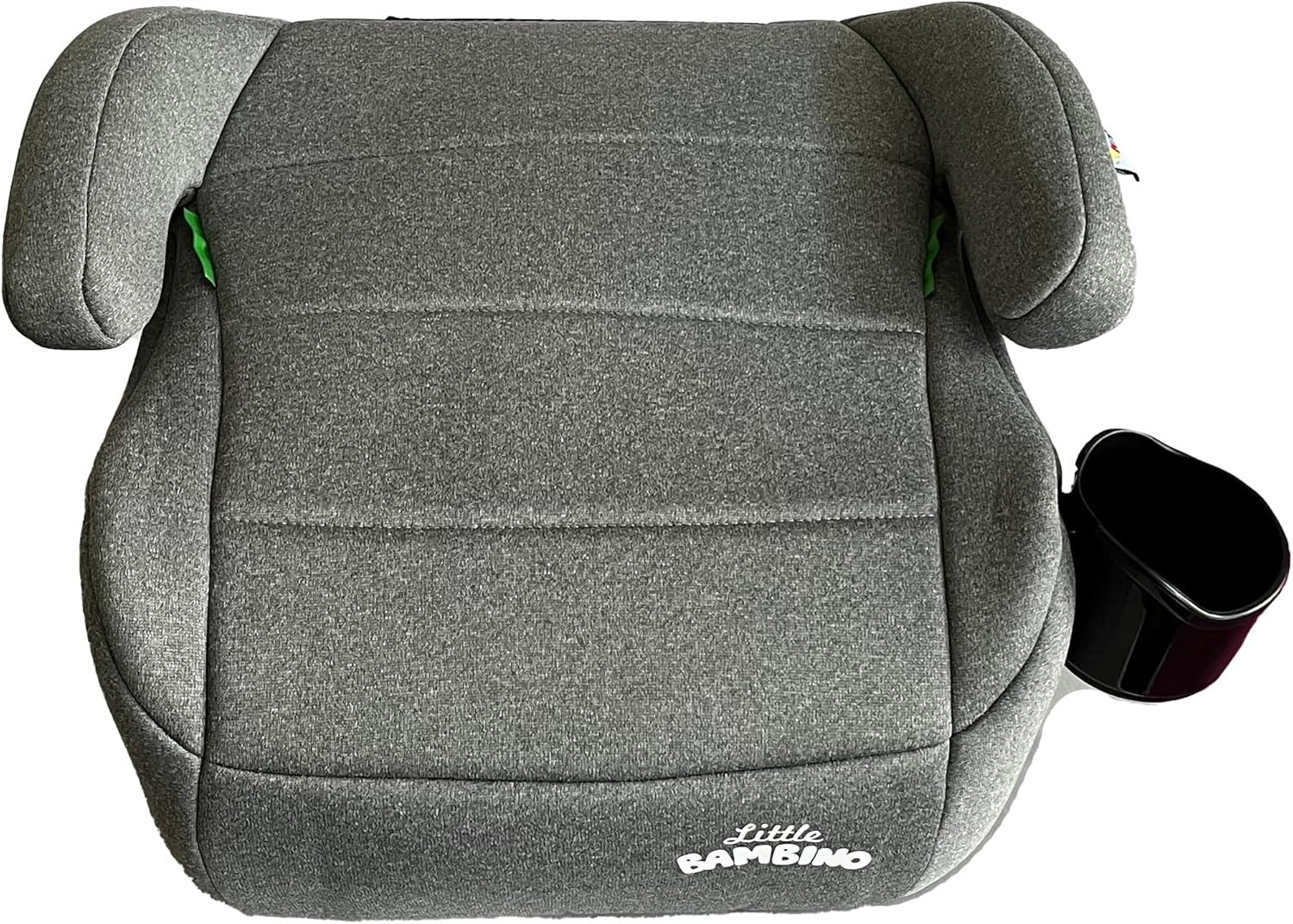i-Size Booster Seat 125–150cm Cushion Car Seat for Kids 6–12 Years Grey