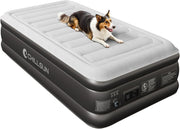 Luxury Single Inflatable Air Mattress with Built-In Pump – Portable & Durable
