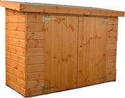 6ft x 3ft Wooden Garden Shed T&G Cladding Bike Storage Hut