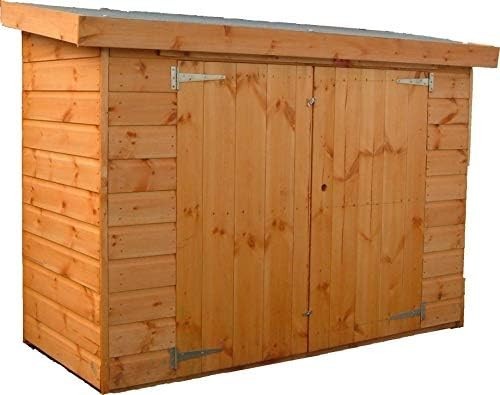 6ft x 3ft Wooden Garden Shed T&G Cladding Bike Storage Hut