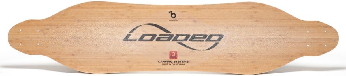 42" Vanguard Bamboo Longboard Deck – 8.5" Fiberglass, Polyurethane Wheels