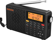 Portable Emergency Shortwave Radio FM AM Bluetooth SOS