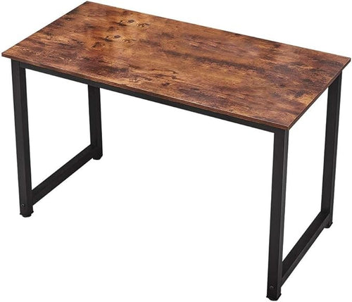 Office Computer Desk Brown 120x60cm Laptop Table Study Home Workstation