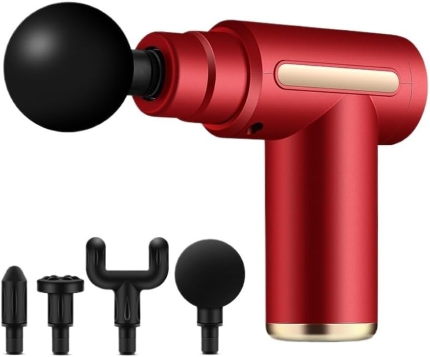 Mini Massage Gun Deep Tissue Fascia Relief USB Rechargeable Quiet Muscle Therapy