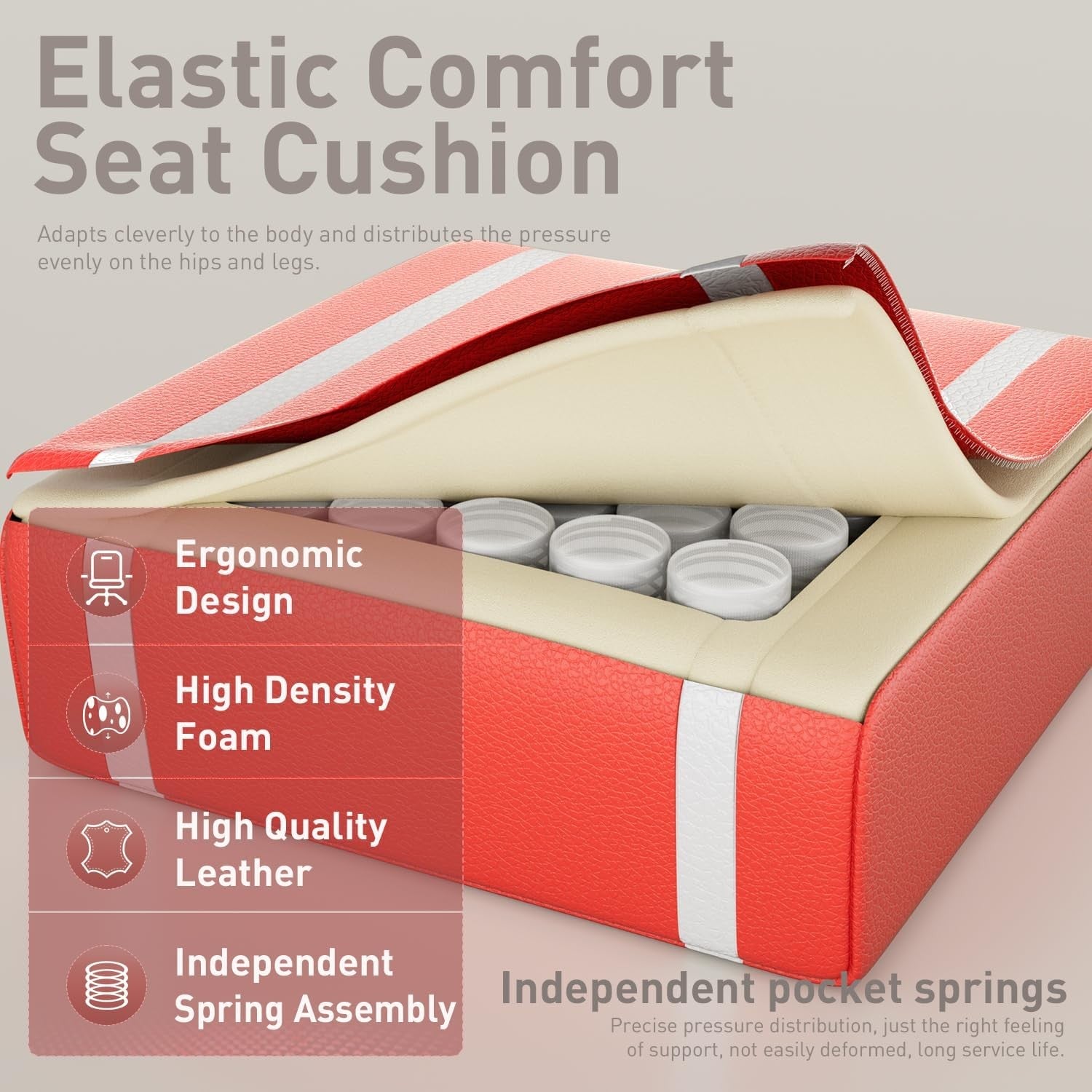 Massage Gaming Chair Recliner w/ Footrest Ergonomic Lumbar