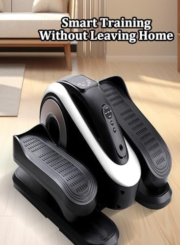 Under Desk Elliptical Pedal Exerciser Electric Quiet Remote 12 Speeds