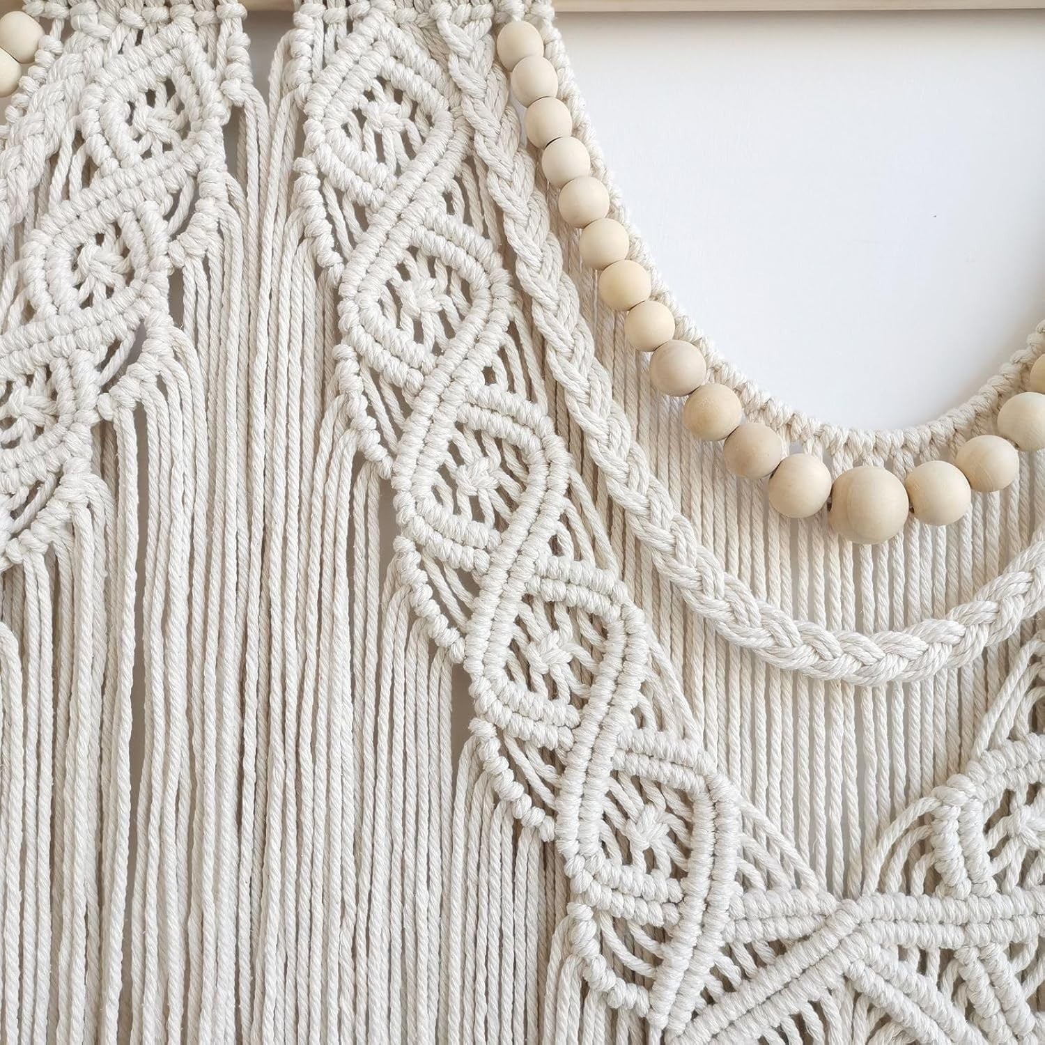 Large Boho Macrame Wall decoration 110x82cm Bedroom & Balcony