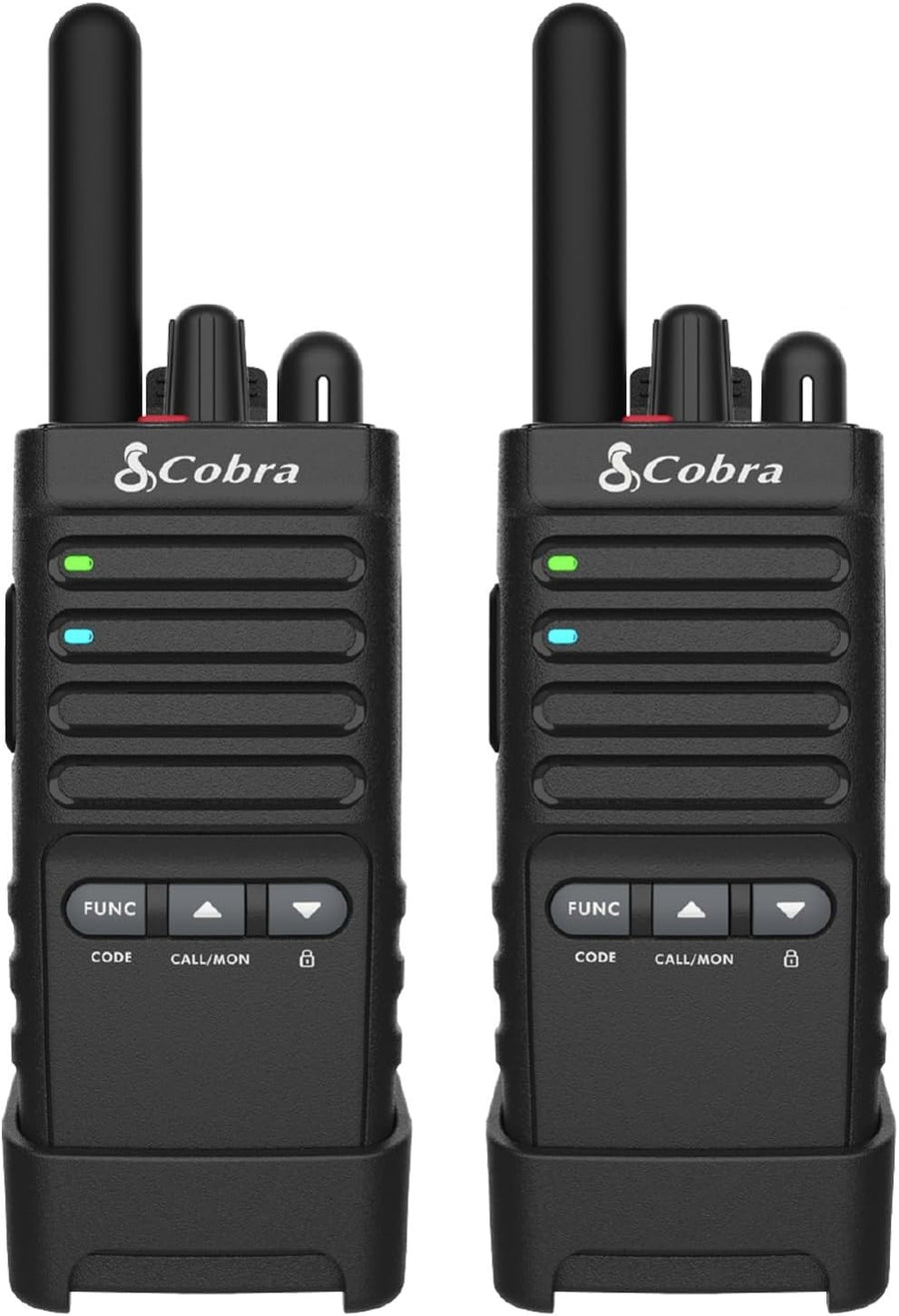 Professional Walkie Talkies 2 Pack PMR446 Rechargeable IP54 2 Way Radios