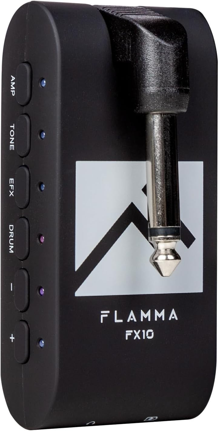 Portable Guitar Headphone Amp 14 Effects 28 Drums Bluetooth USB