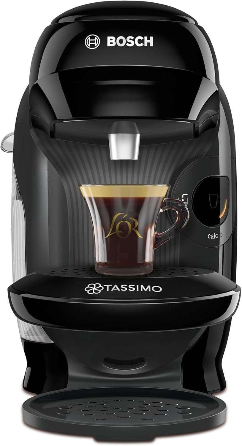 Pod Coffee Machine Starter Bundle with Drinks | 0.7L | Auto Clean | One Touch