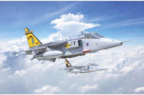 1:72 RAF Jaguar GR1 GR3 Fighter Jet Model Kit – Detailed Plastic Build