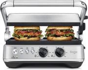 Electric BBQ & Press Grill Panini Burger Steak Maker Open Flat Griddle