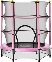 4.6FT Toddler Trampoline with Safety Net Springless Indoor Outdoor