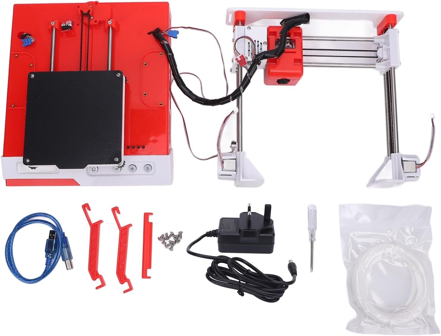 High Speed Mini 3D Printer Beginner Fast Heat 100x100x100mm GB Plug