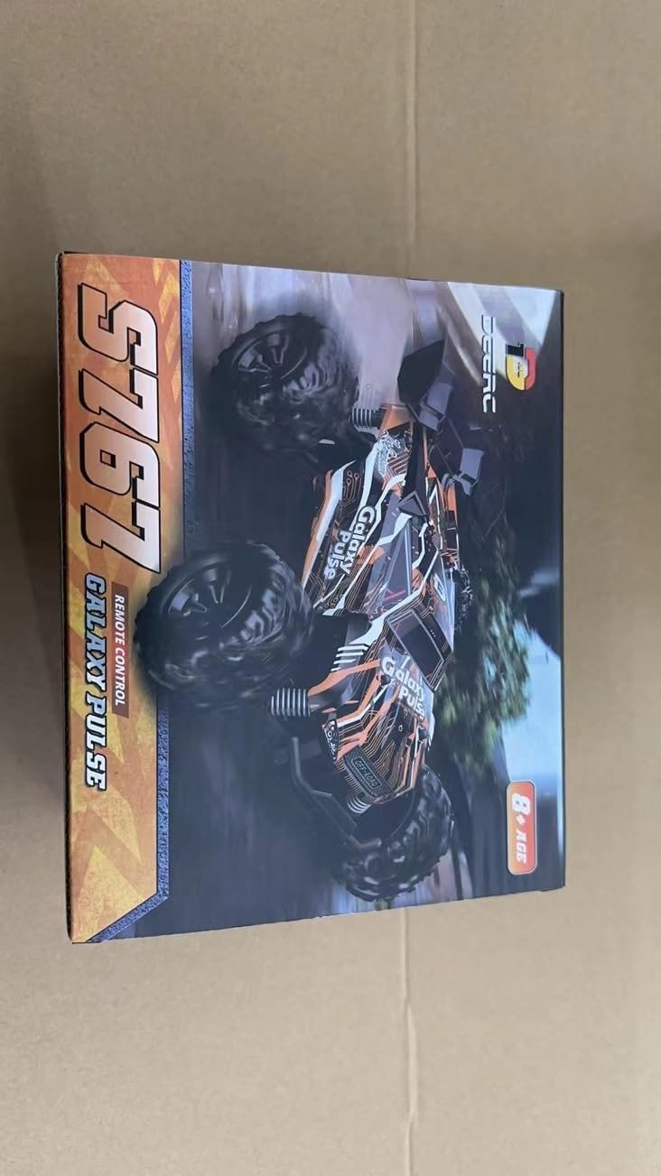 1:20 RC Monster Truck for Kids, 2.4GHz Remote Control Car with 2 Batteries