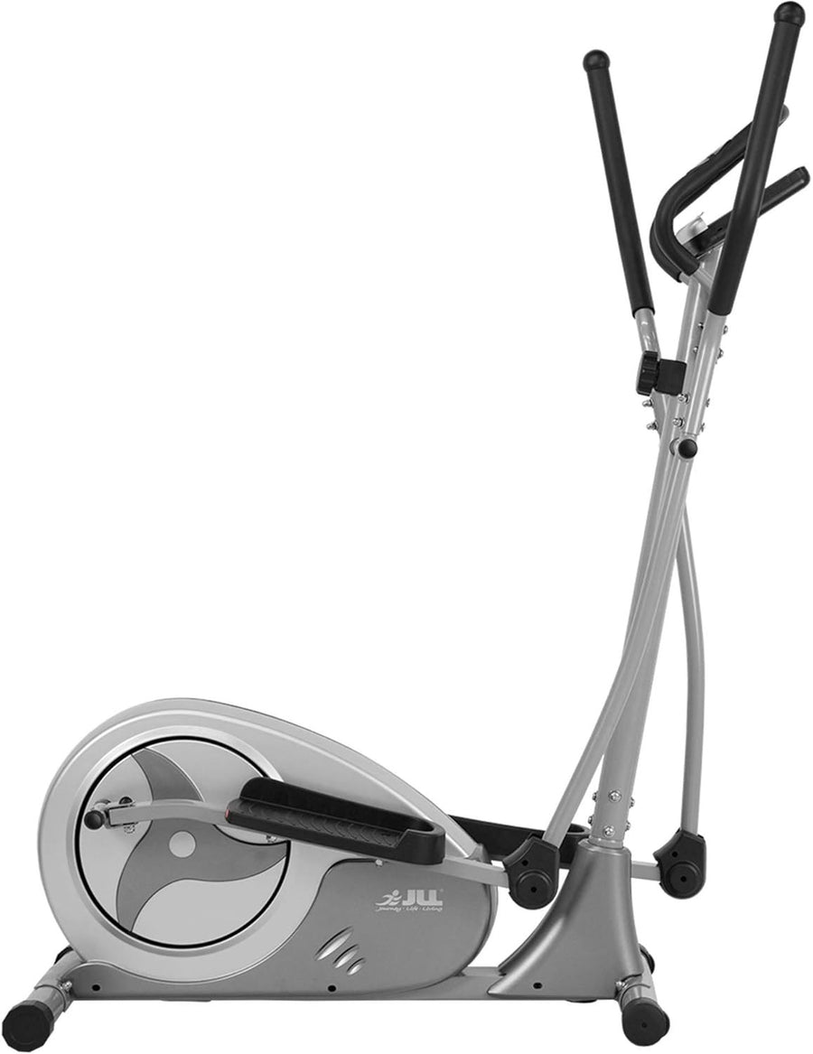 Magnetic Elliptical Cross Trainer with LCD, Adjustable Resistance & Dual Handle