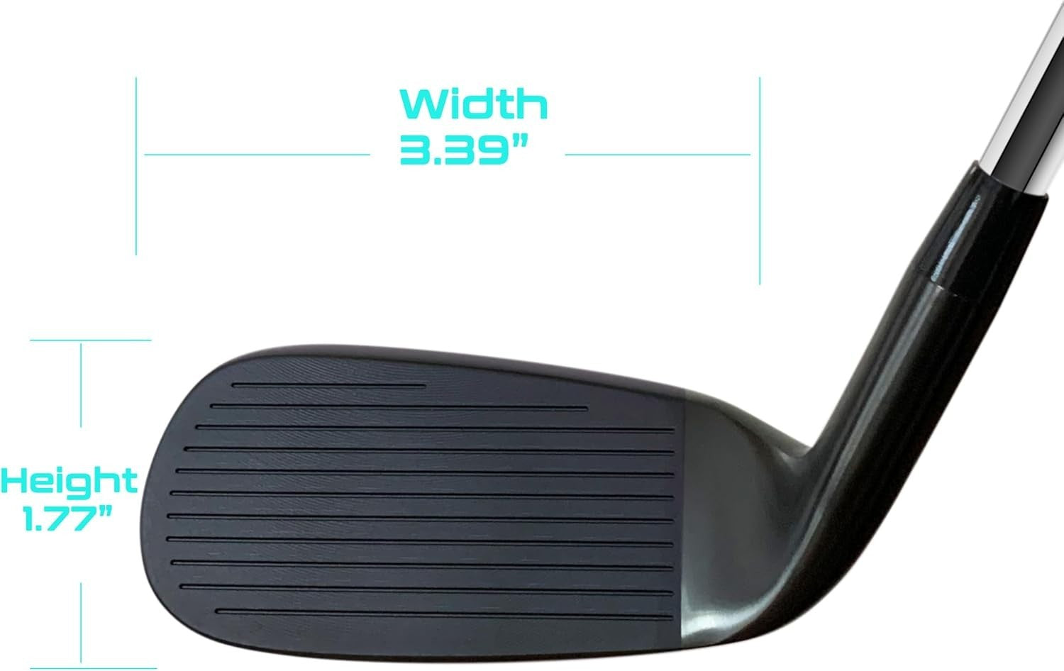 Adjustable Golf Chipper 44° Right Hand Large Grip Full Face Grooves