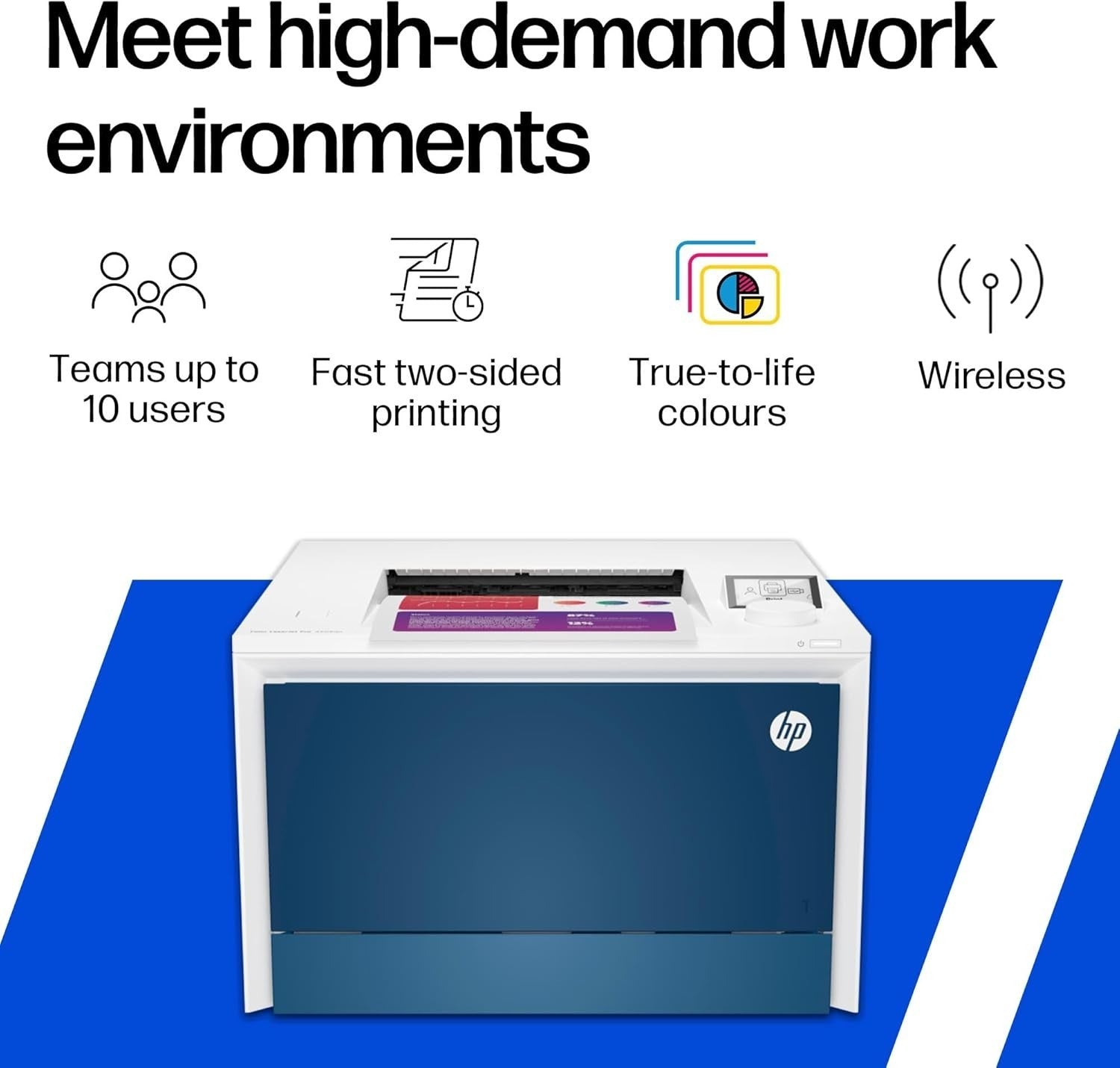 Azul A4 Colour Laser Printer WiFi Duplex 33ppm Small Office Ethernet