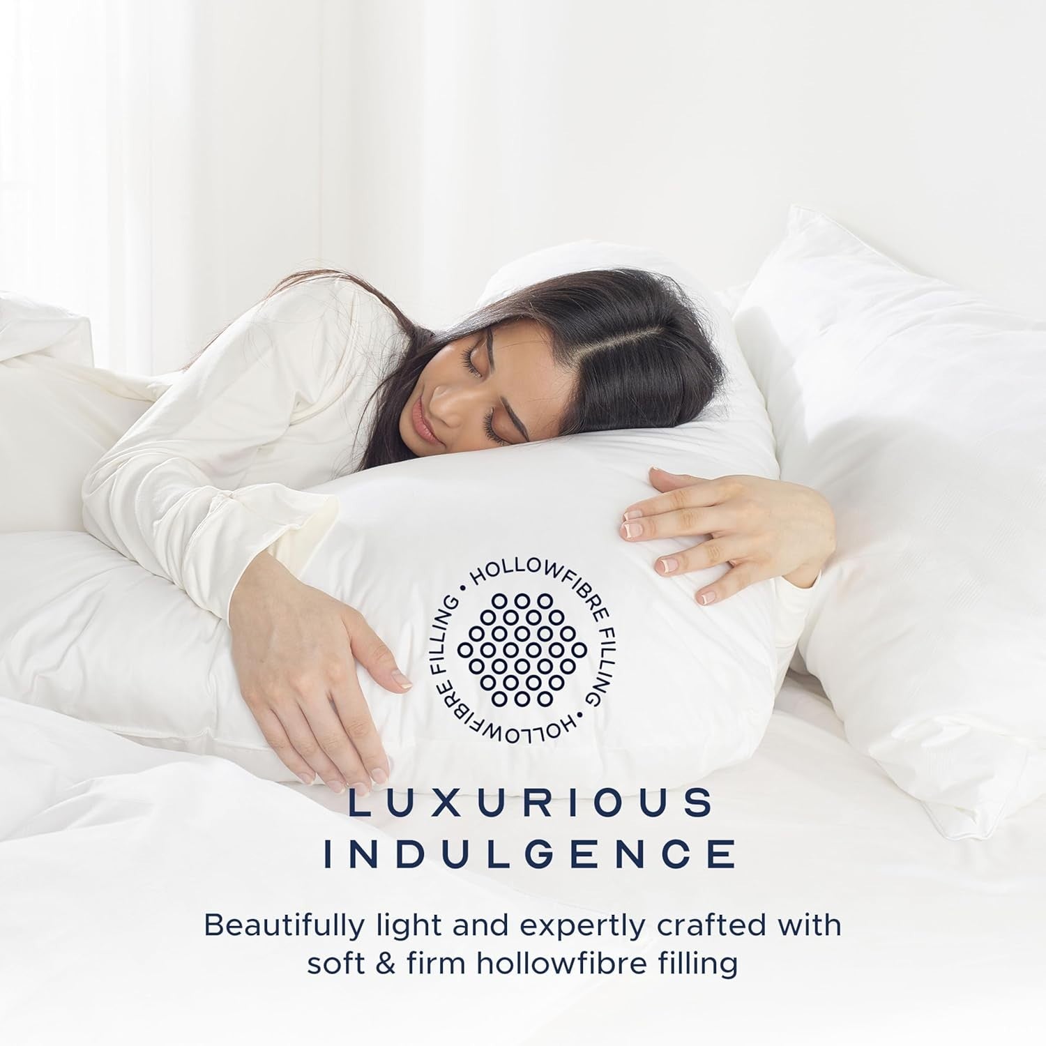 Luxury Pregnancy V Shaped Pillow 2 Pack Full Body Maternity Support