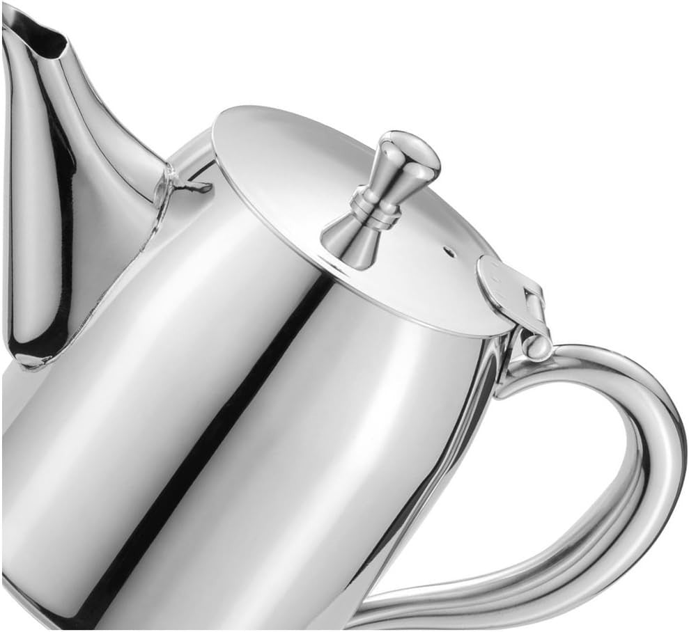 Stainless Steel Teapot 1.6L 8 Cup Tea Pot Drip Free Dishwasher Safe
