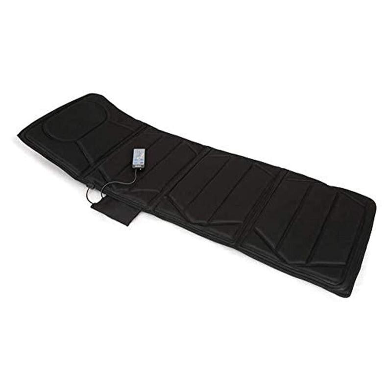 Full Body Massage Mat with Heat & Remote – 5 Modes Vibration Pad for Relaxation