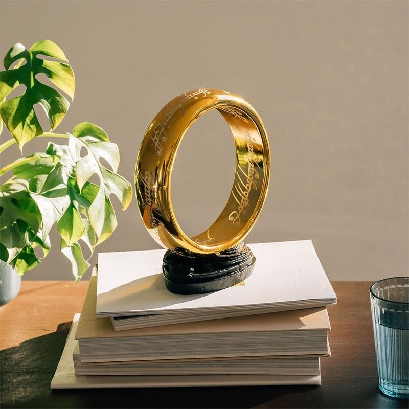 Lord of the Rings One Ring Lamp - Official Tolkien LED Light Home Decor Gift