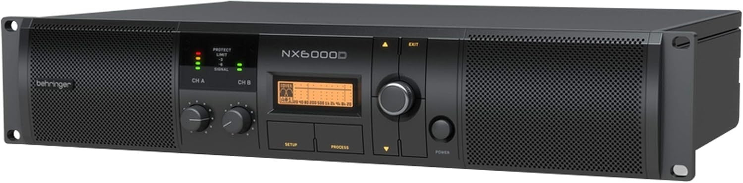 6000W Class-D Power Amplifier NX6000D DSP Control SmartSense
