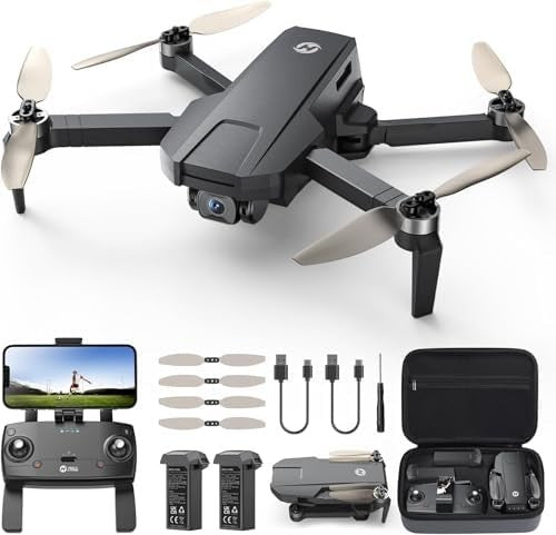 4K UHD GPS Drone for Adults, 3KM Range, 42min Flight, Follow Me, Brushless Motor