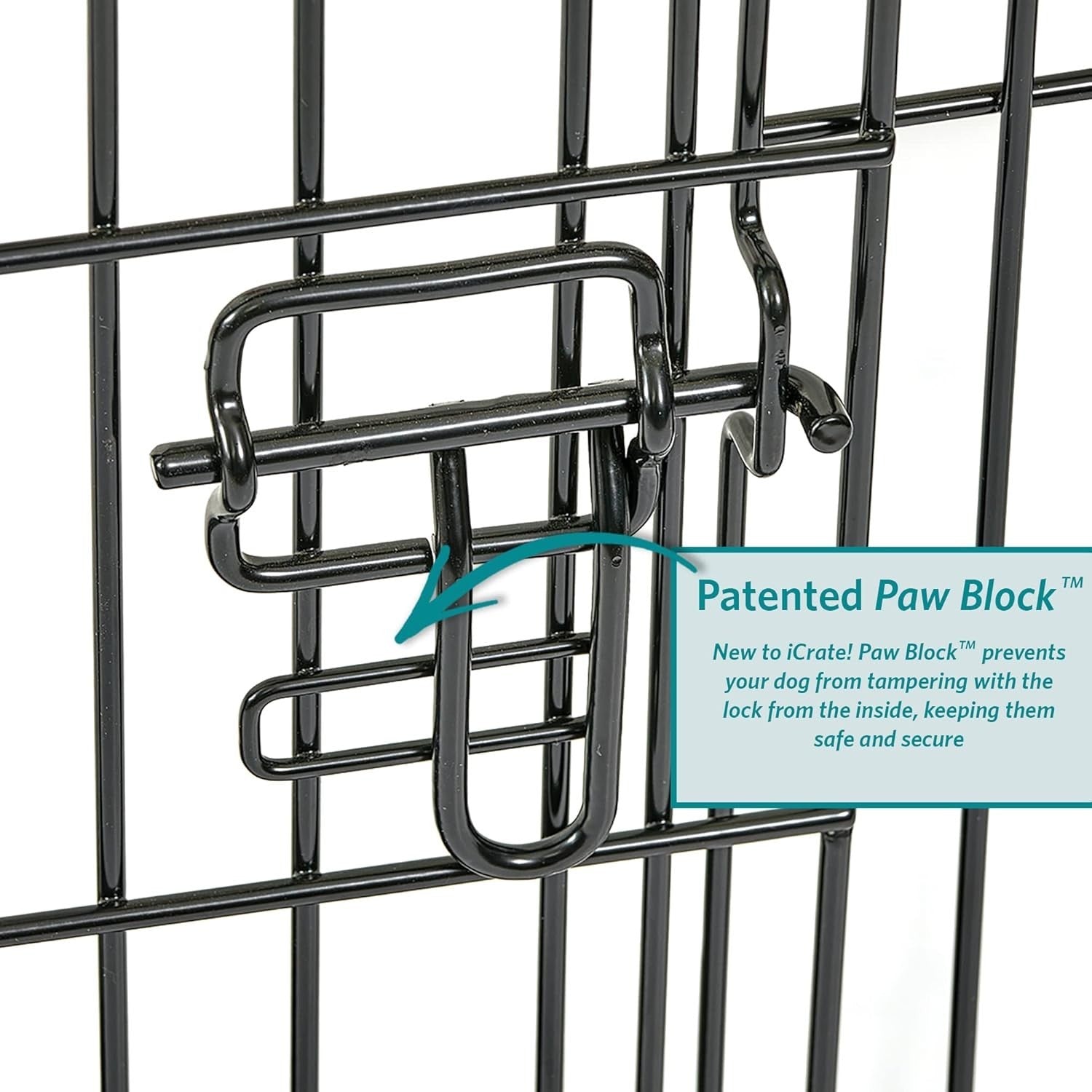 Double Door Medium-Large Dog Crate 36" Foldable Metal Cage with Divider & Pan